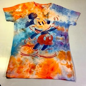 Disney Tie Dye Boy’s T-Shirt Size XXL